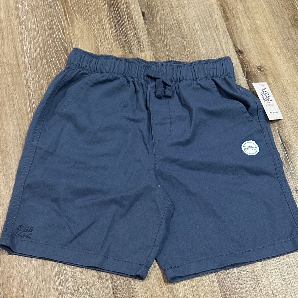 Kids Navy Blue Shorts with draw string